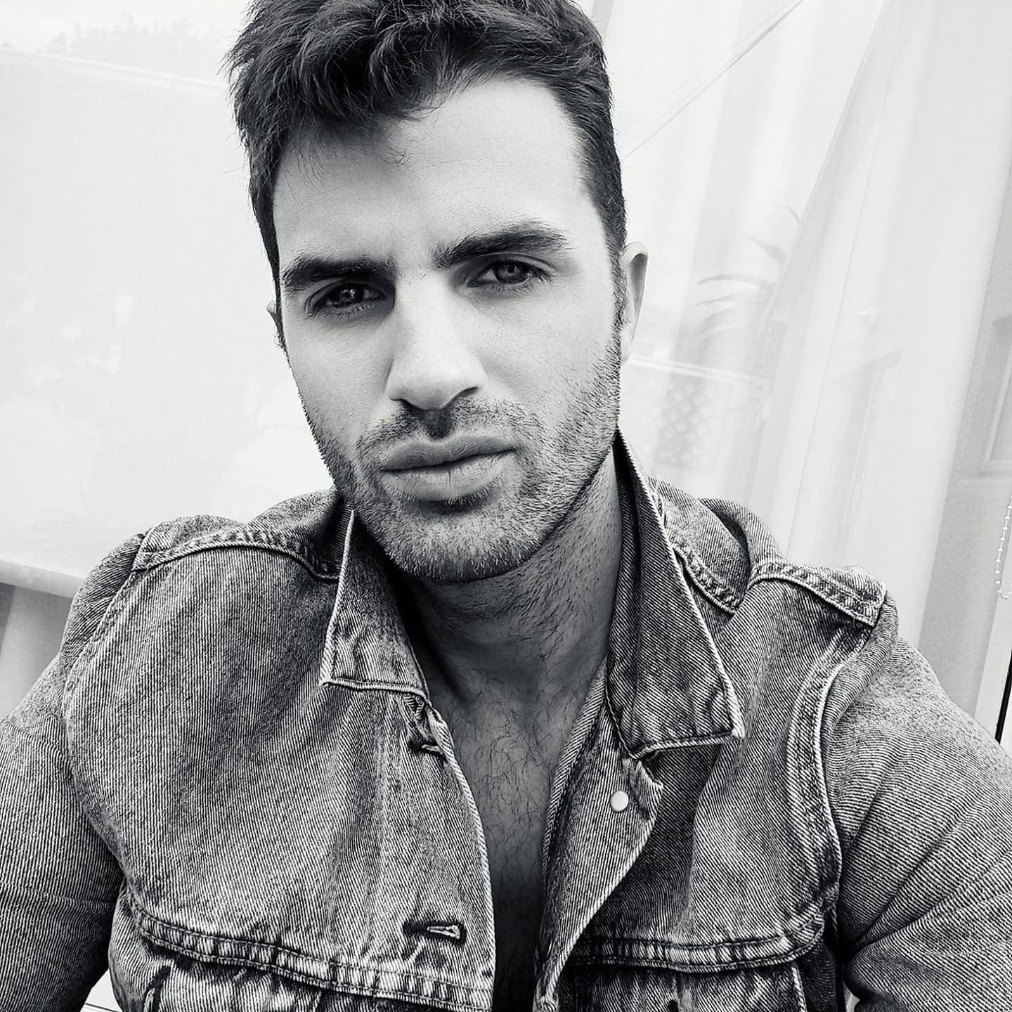 Dino de Wet — B&W editorial portrait